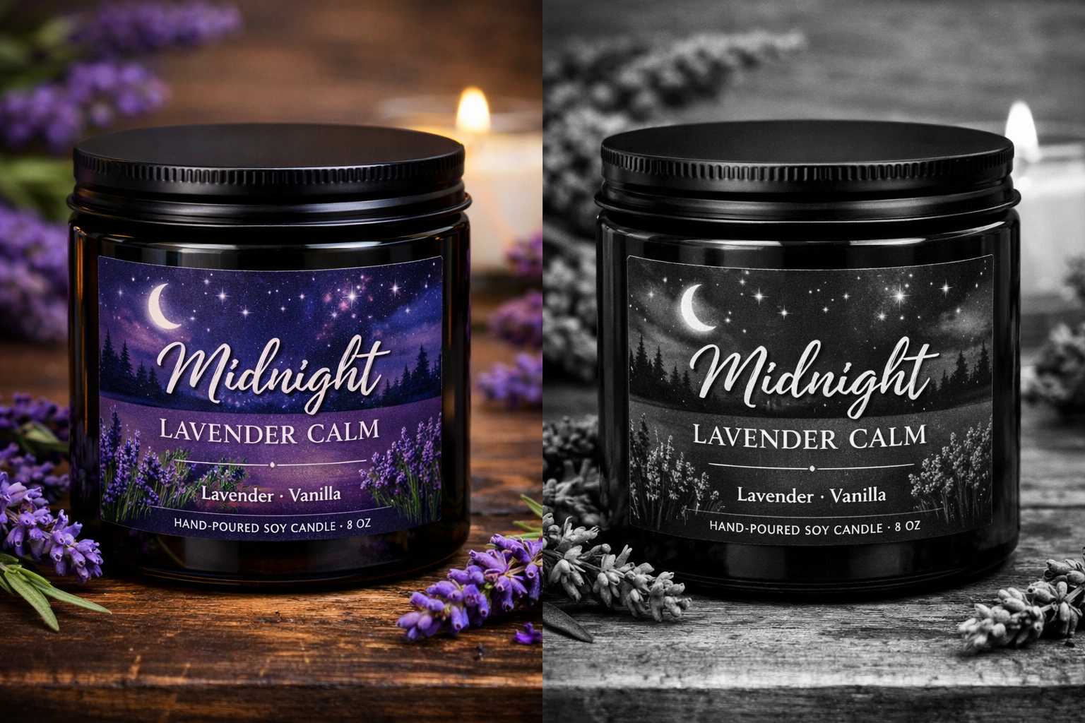 Midnight Lavender Calm